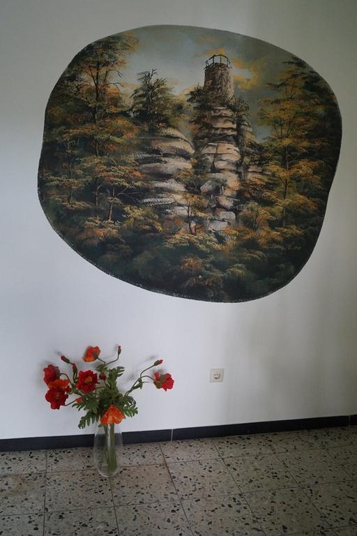Gaestehaus Am Steinwald Friedenfels Esterno foto